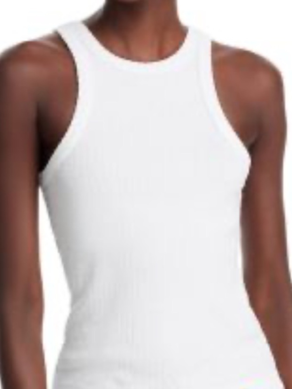 Mother White tank top size